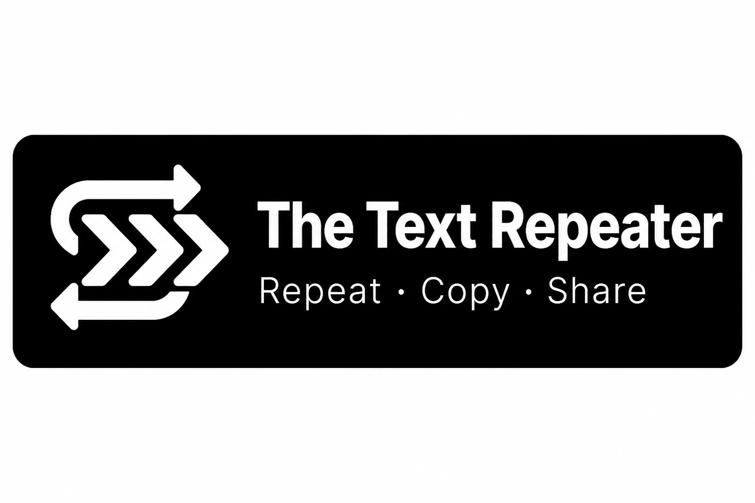 The Text Repeater logo